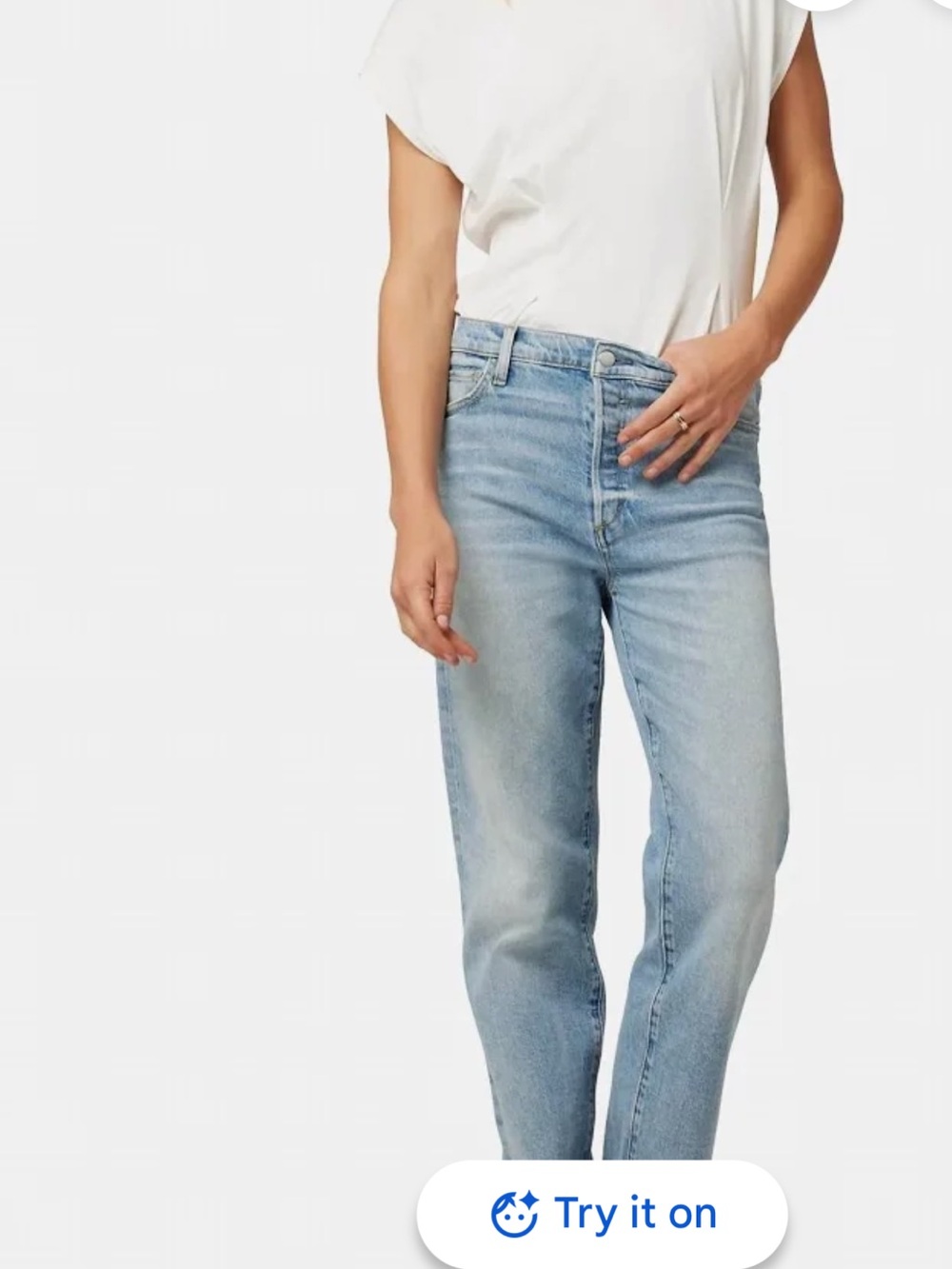 Joe's Jeans Light Wash Straight Leg Women's Jeans